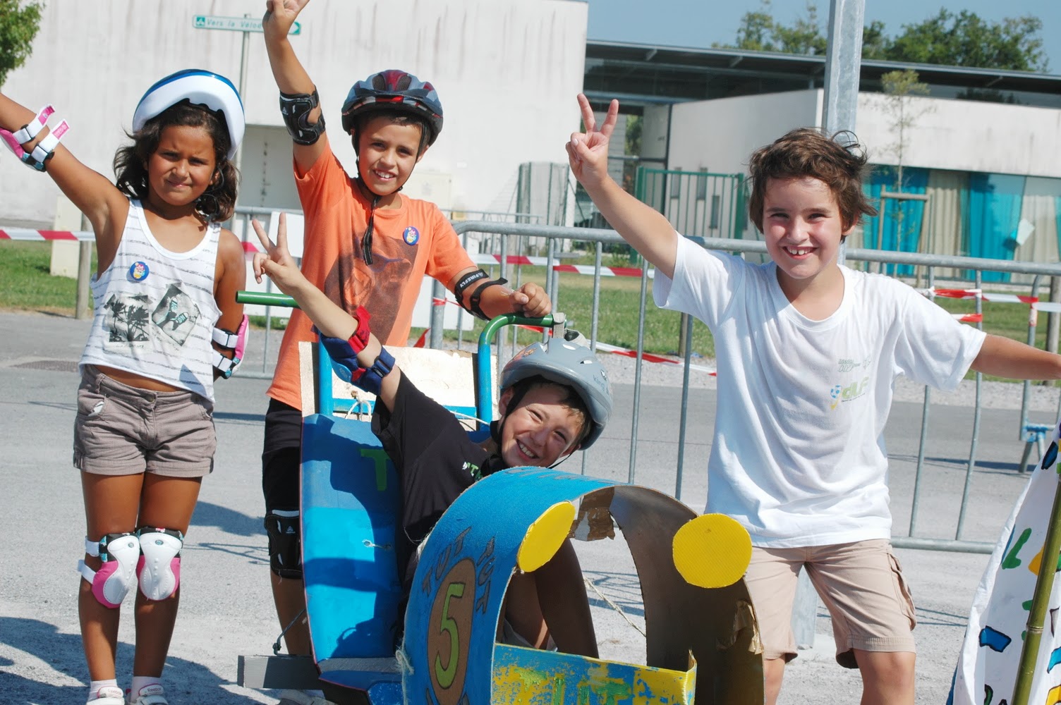 Enfants en activités 